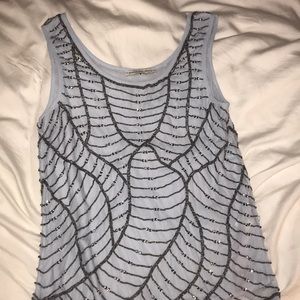 Sequin tank top